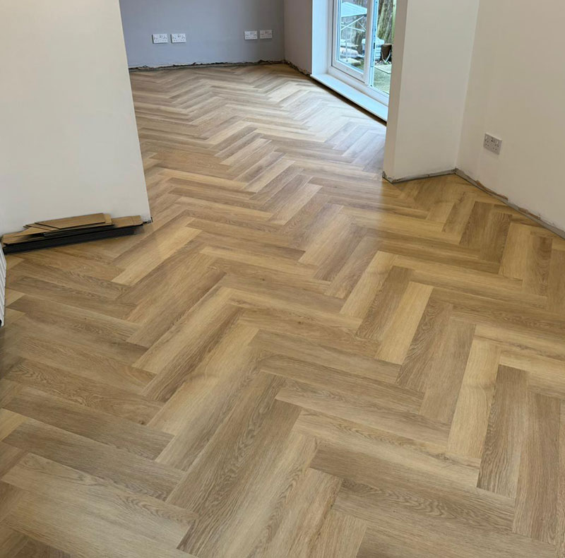 Brampton Chase LVT installation